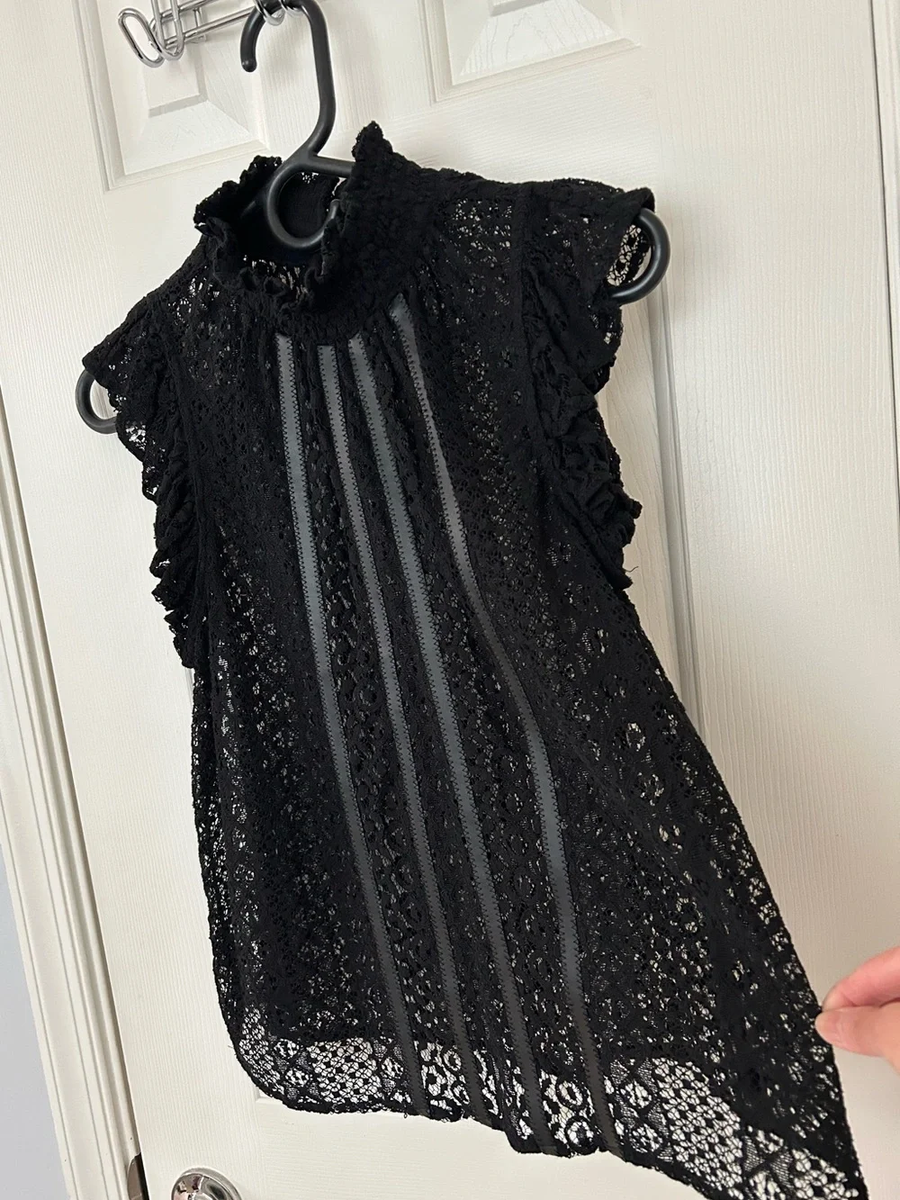 🔥NWOT🔥 Classy, Elegant, Stretchy Lace 2-Piece Babydoll Style Top